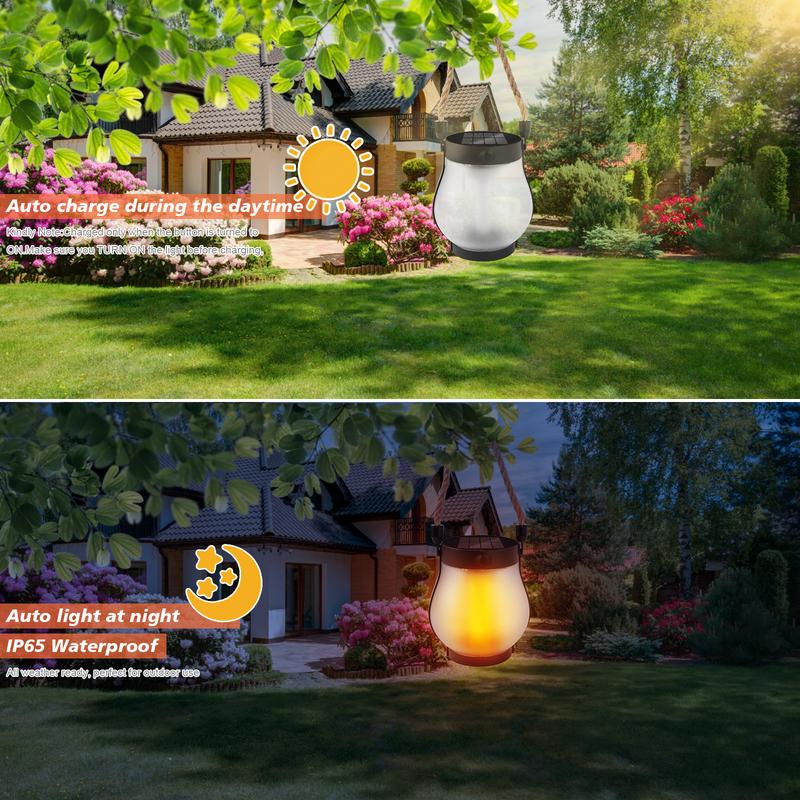 ✨Dancing flame Solar Lantern Outdoor Lights