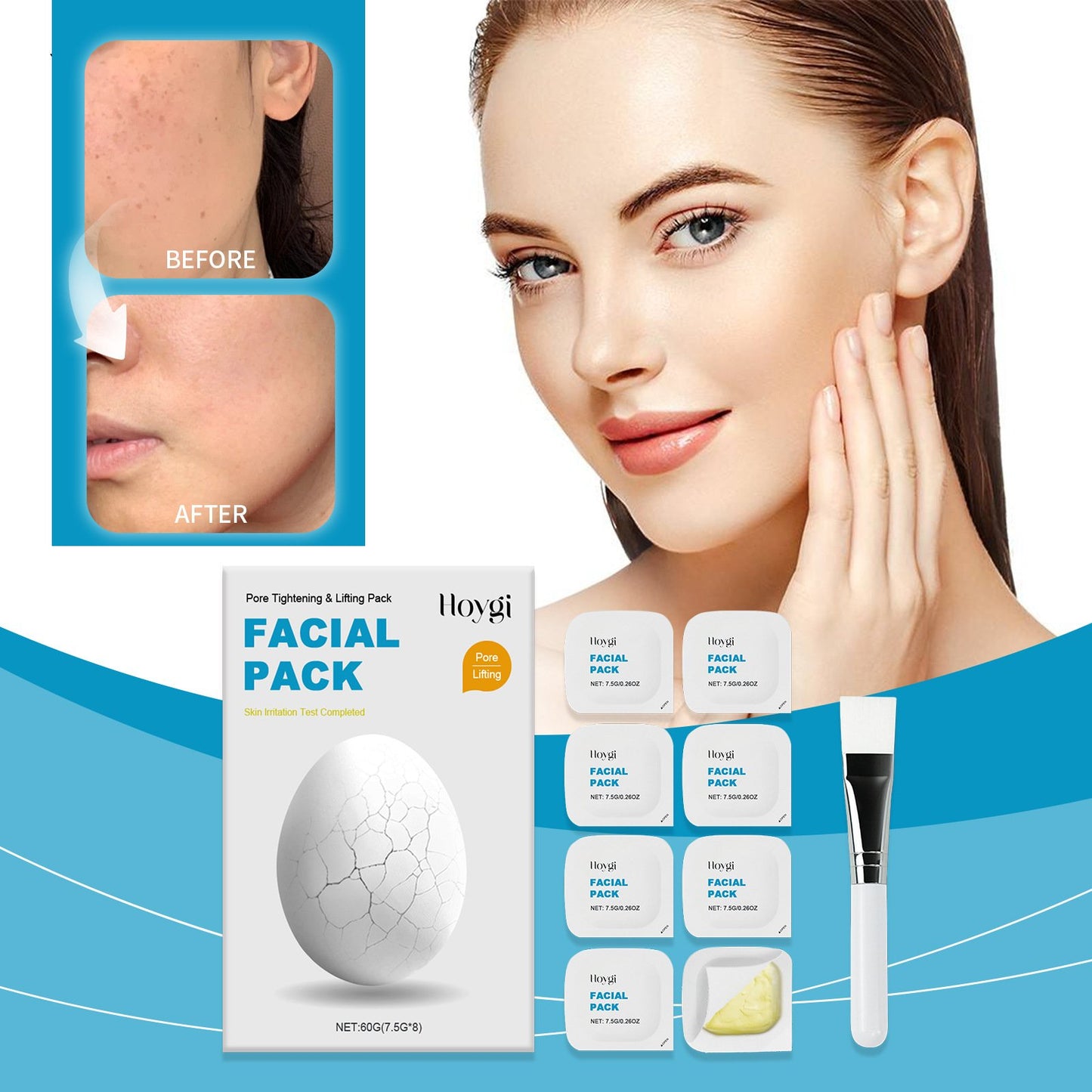 Zombie Facial Mask | Hydrating Gift Skincare Face Mask for Smooth Skin Repair