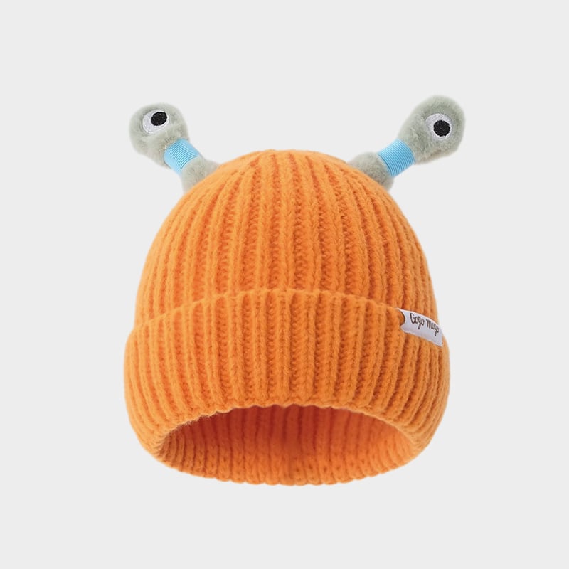 🔥2025 HOT SALE ✨️Winter Parent-Child Cute Glowing Little Monster Knit Hat
