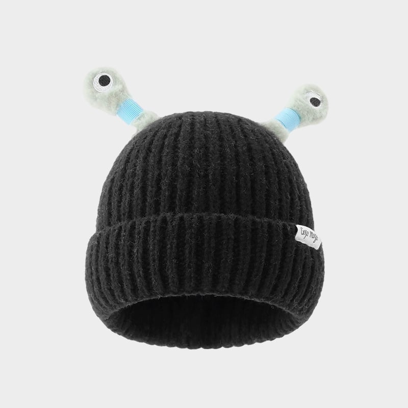 🔥2025 HOT SALE ✨️Winter Parent-Child Cute Glowing Little Monster Knit Hat
