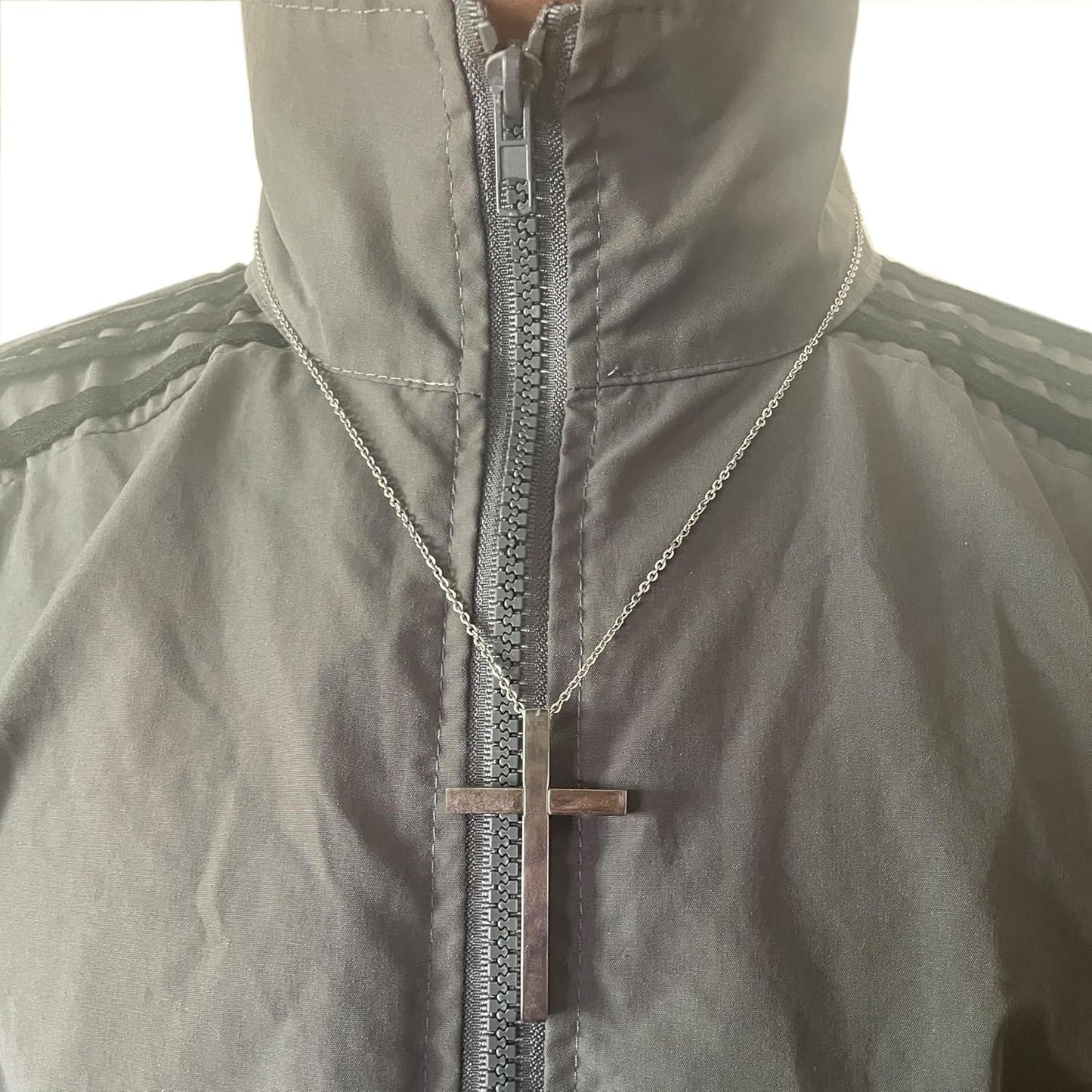Metal Self Defense Necklace Needle Knife