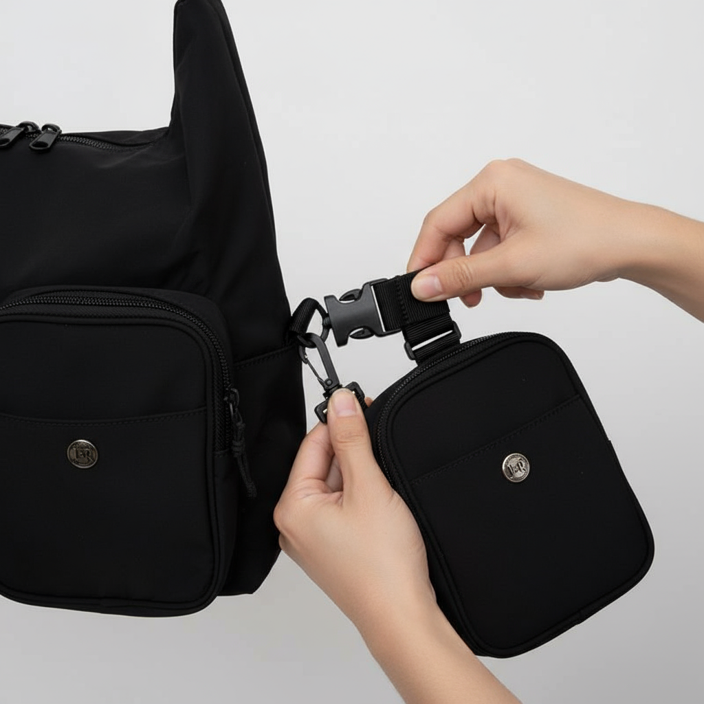 2-in-1 Bag,Sling & Tote!