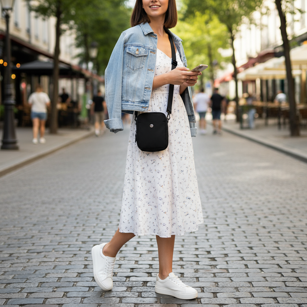 2-in-1 Bag,Sling & Tote!