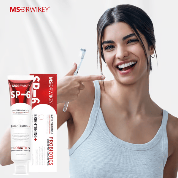 🔥Super Probiotic-6 Toothpaste with 6 Probiotics oalance Oral microbiota strength