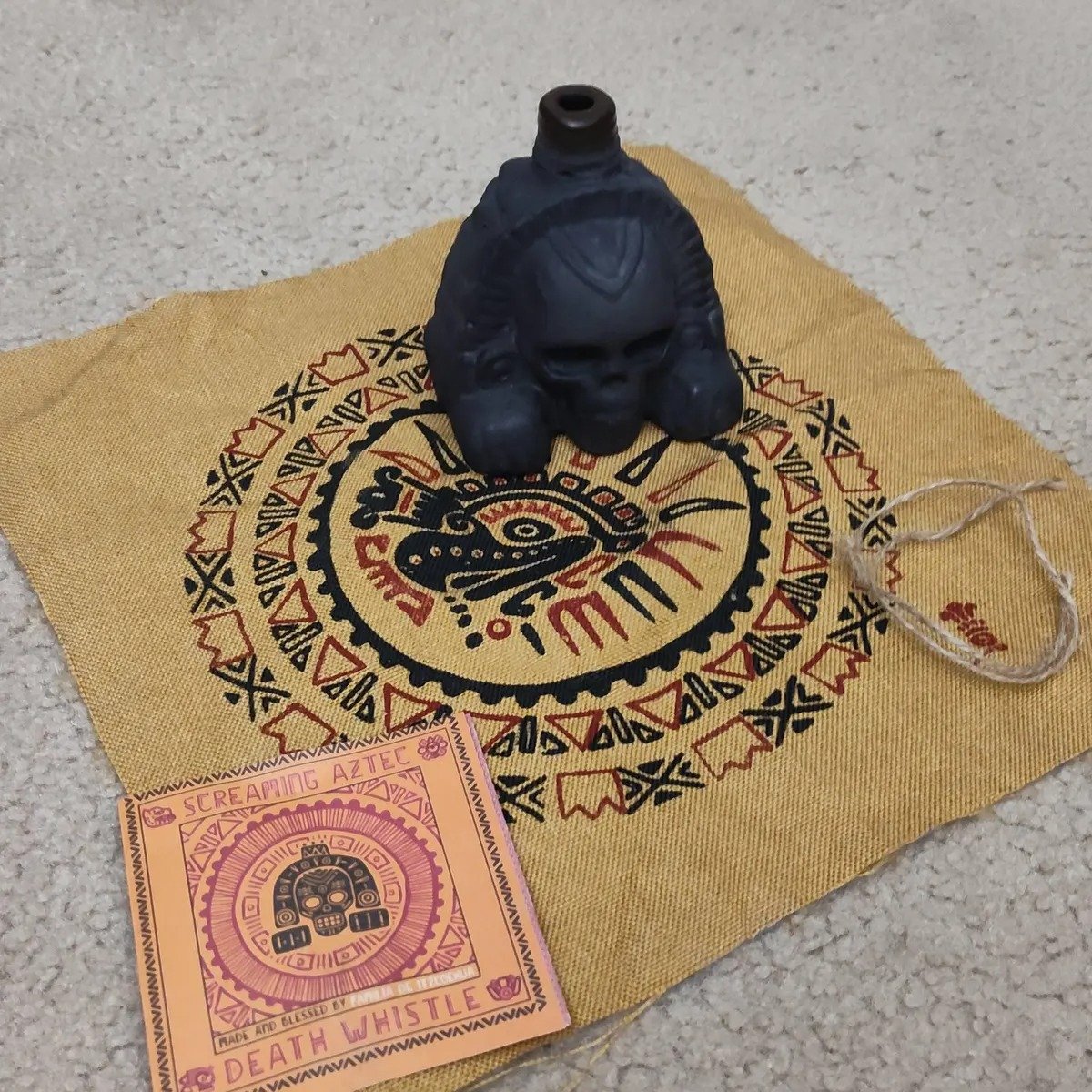💖Hot 48% OFF🌹🔥Ceramic Aztec Death Whistle – Ancient Sound of Fear