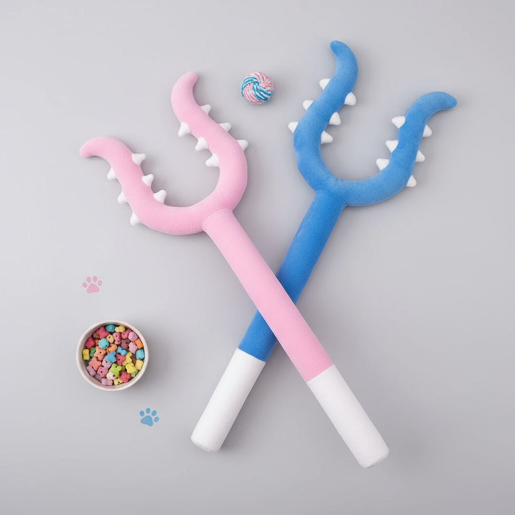 🐾Cute Plush Fork Cat Teaser