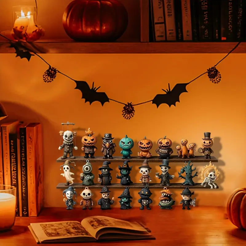 🔥🎃31 Nights of Fright – Halloween Countdown Box with Figurines