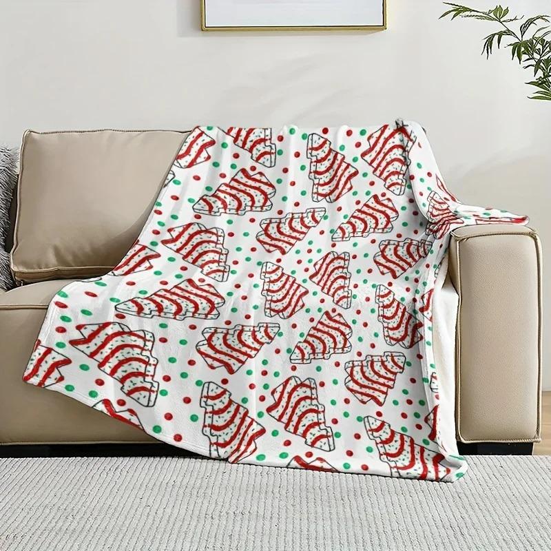 🎄Cozy Christmas Holiday Tree Pattern Blanket