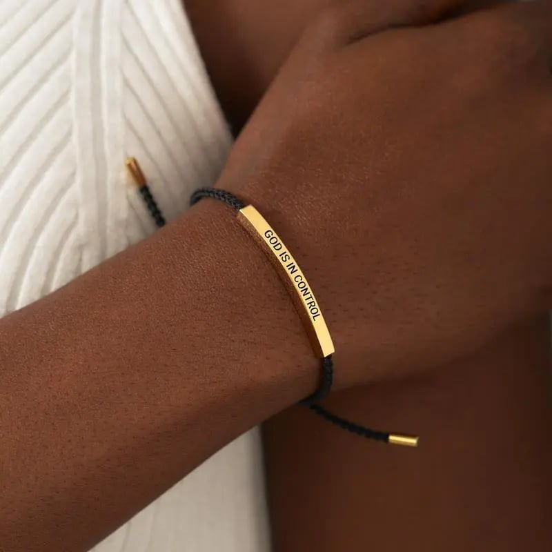 šāØ Inspire Bracelet āGod is in controlāš