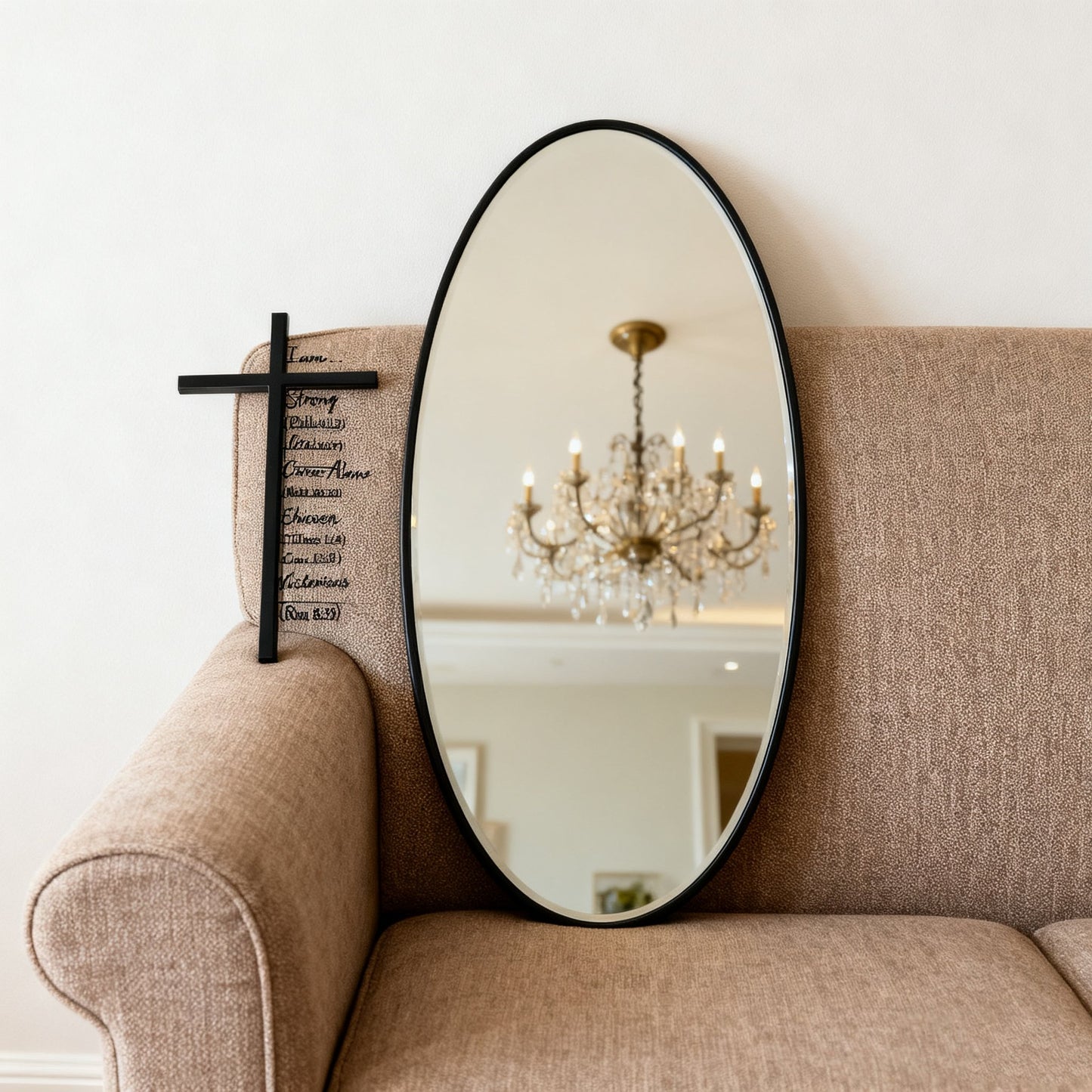 🎄Christmas-Sale 49%Off❤️Elegant Metal Christian Heart & Cross Wall Art