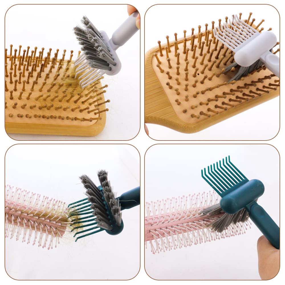 🔥🔥2-in-1 Comb Cleaner with Pick and Bristles
