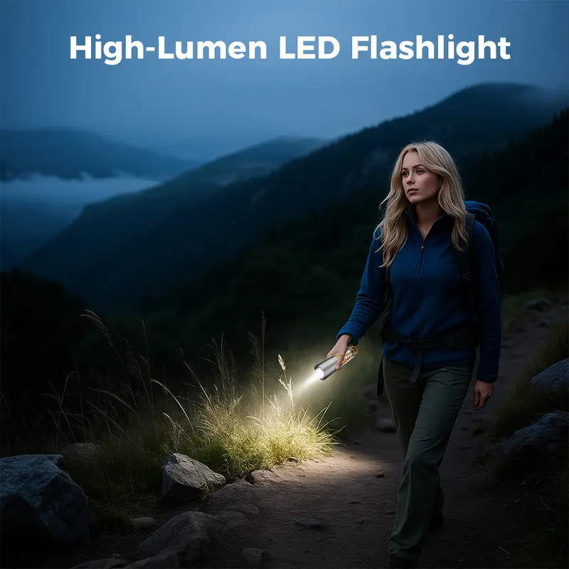 🔦 2-in-1 Multifunctional Camping Flashlight & Lantern