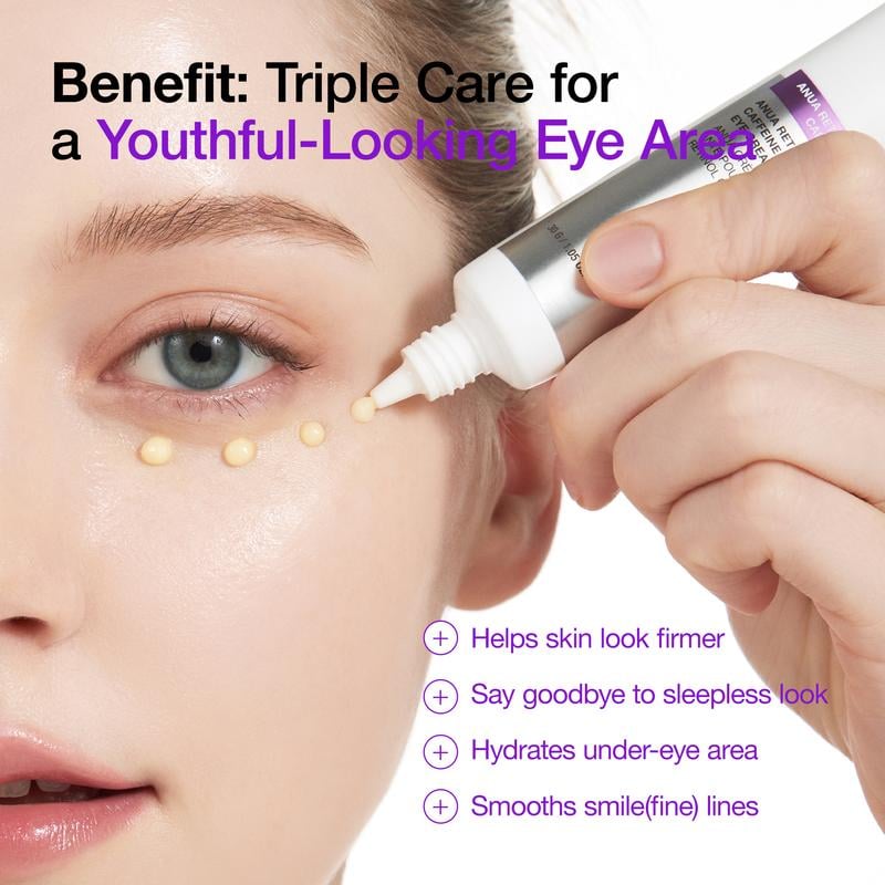 ✨ Anua Retinol 0.1 + Caffeine Revitalizing Eye Cream