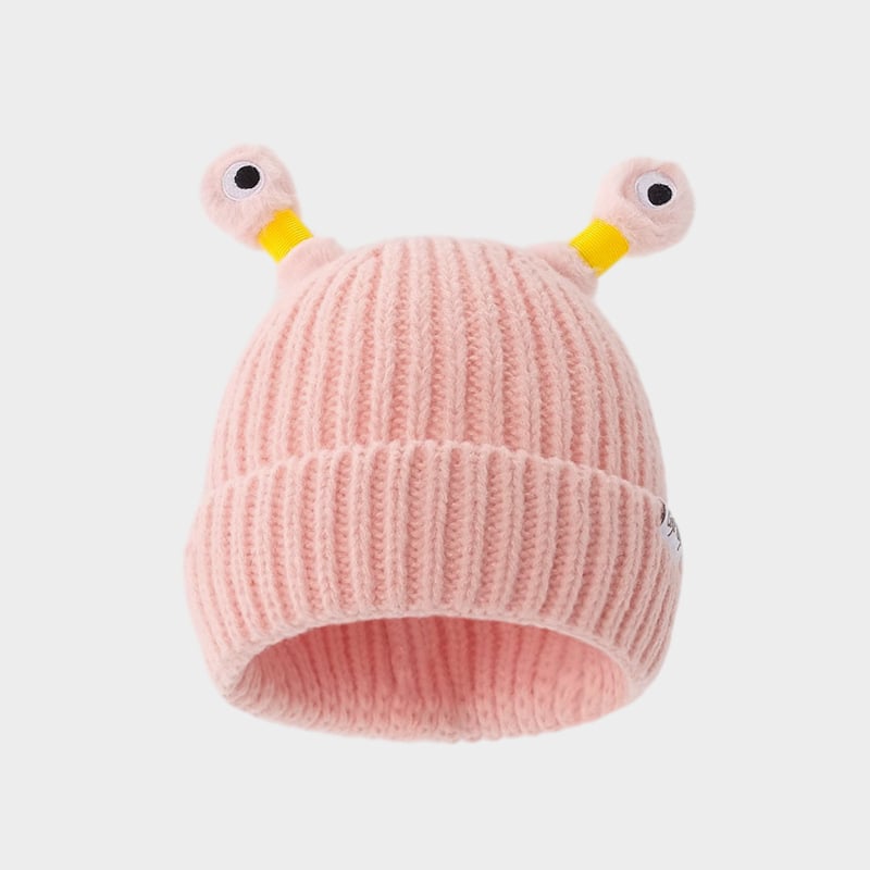 🔥2025 HOT SALE ✨️Winter Parent-Child Cute Glowing Little Monster Knit Hat
