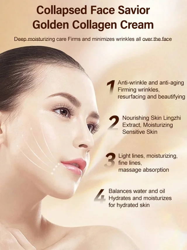Gold Collagen Anti Wrinkle Cream