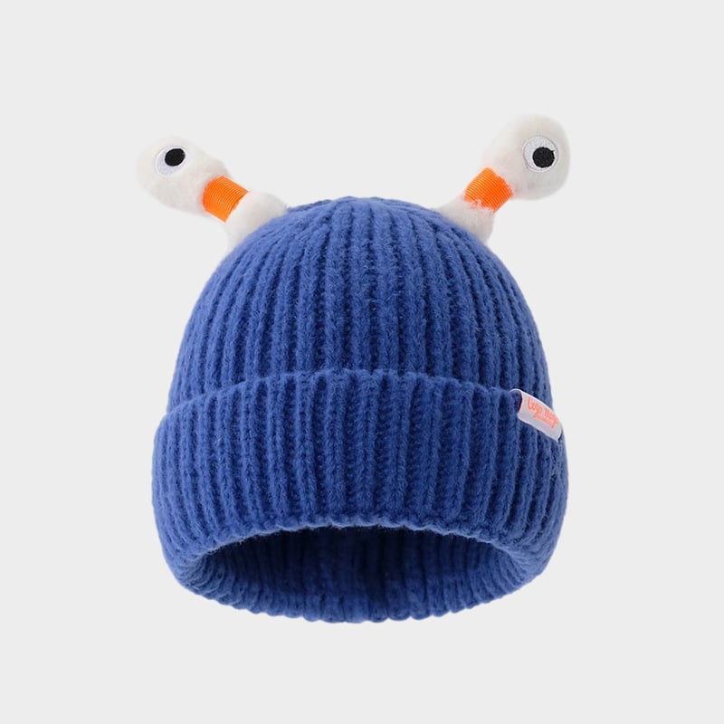 🔥2025 HOT SALE ✨️Winter Parent-Child Cute Glowing Little Monster Knit Hat