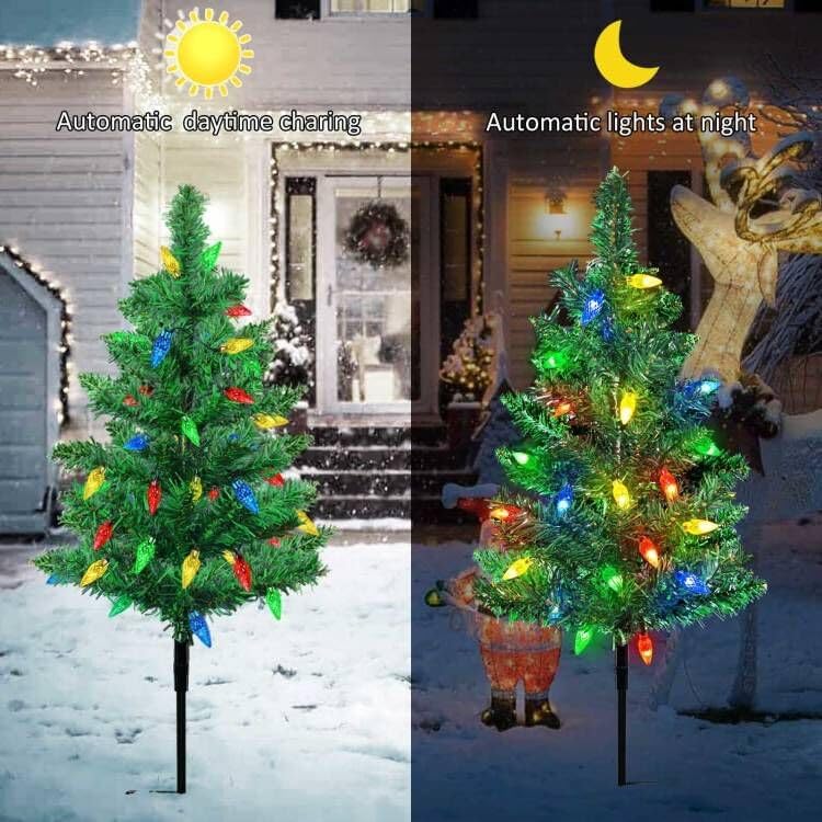 🎄4-in-1 Aurora Haven Outdoor LED Light