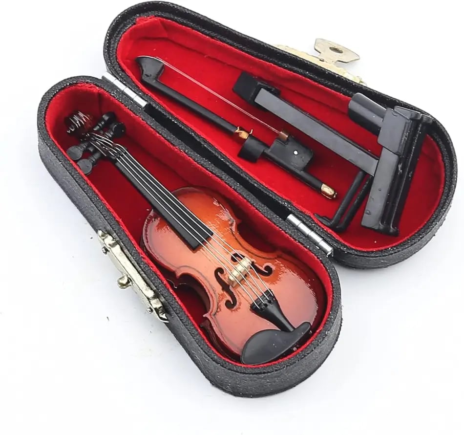 ✨Playable Tiny Violin Figurine