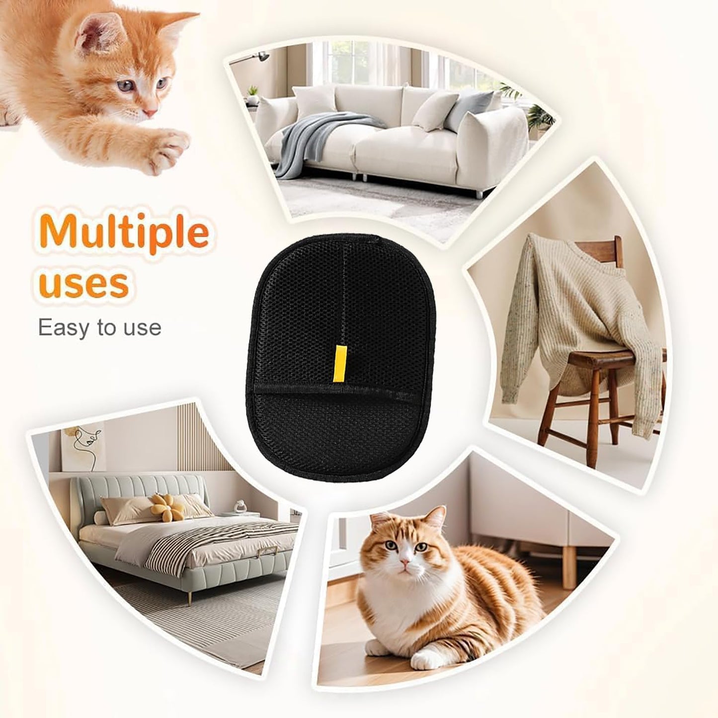 FurSweep™ –2025 Pet Hair Remover Glove