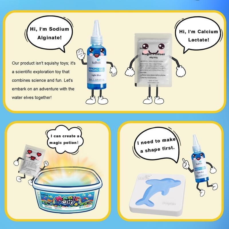 Magic Water Elf Toy Kit: DIY STEM Fun for Kids