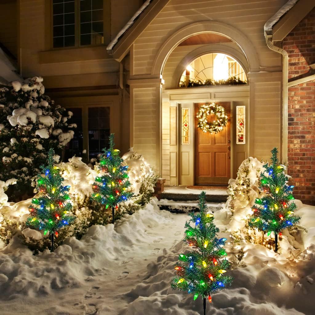 🎄4-in-1 Aurora Haven Outdoor LED Light