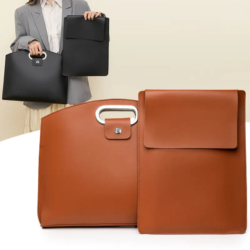 2PCS Laptop Bag for Women Handbag