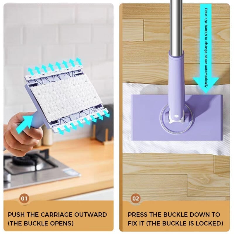 š„LAST DAY 49% OFF-Convenient Cloth Changing Mini Mop
