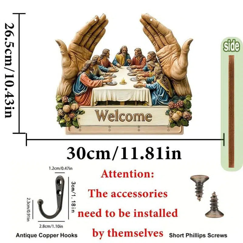 ✝️Jesus and Disciples Wall Art Keychain