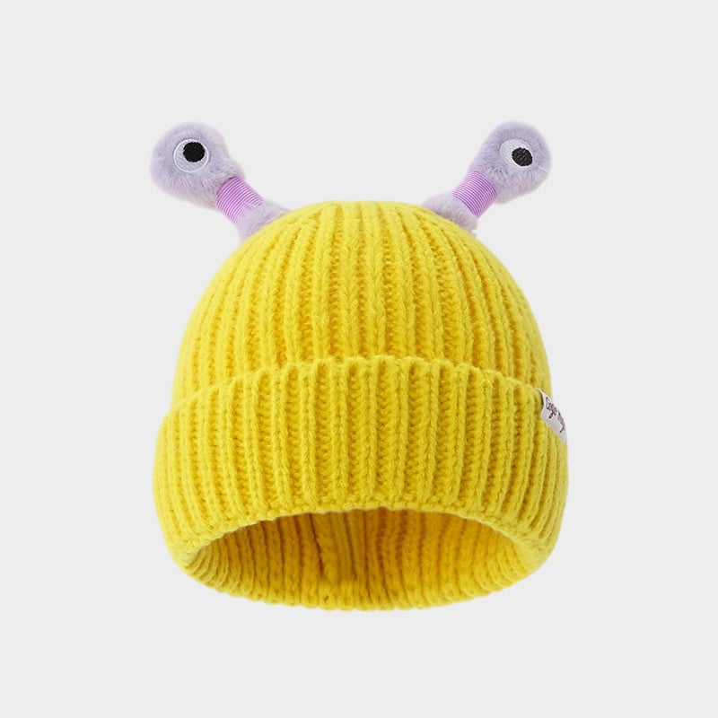 🔥2025 HOT SALE ✨️Winter Parent-Child Cute Glowing Little Monster Knit Hat