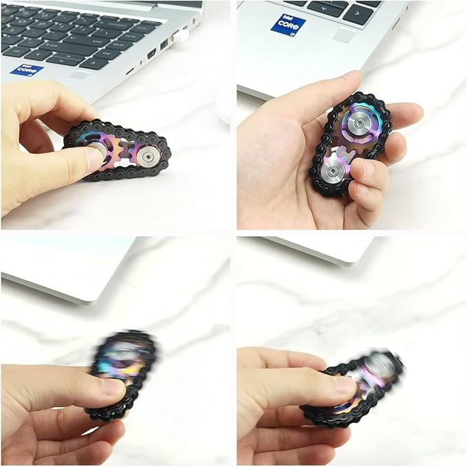 🔥Hot Sale 49% OFF🔥-Sprockets Bicycle Chain Fidget Spinner