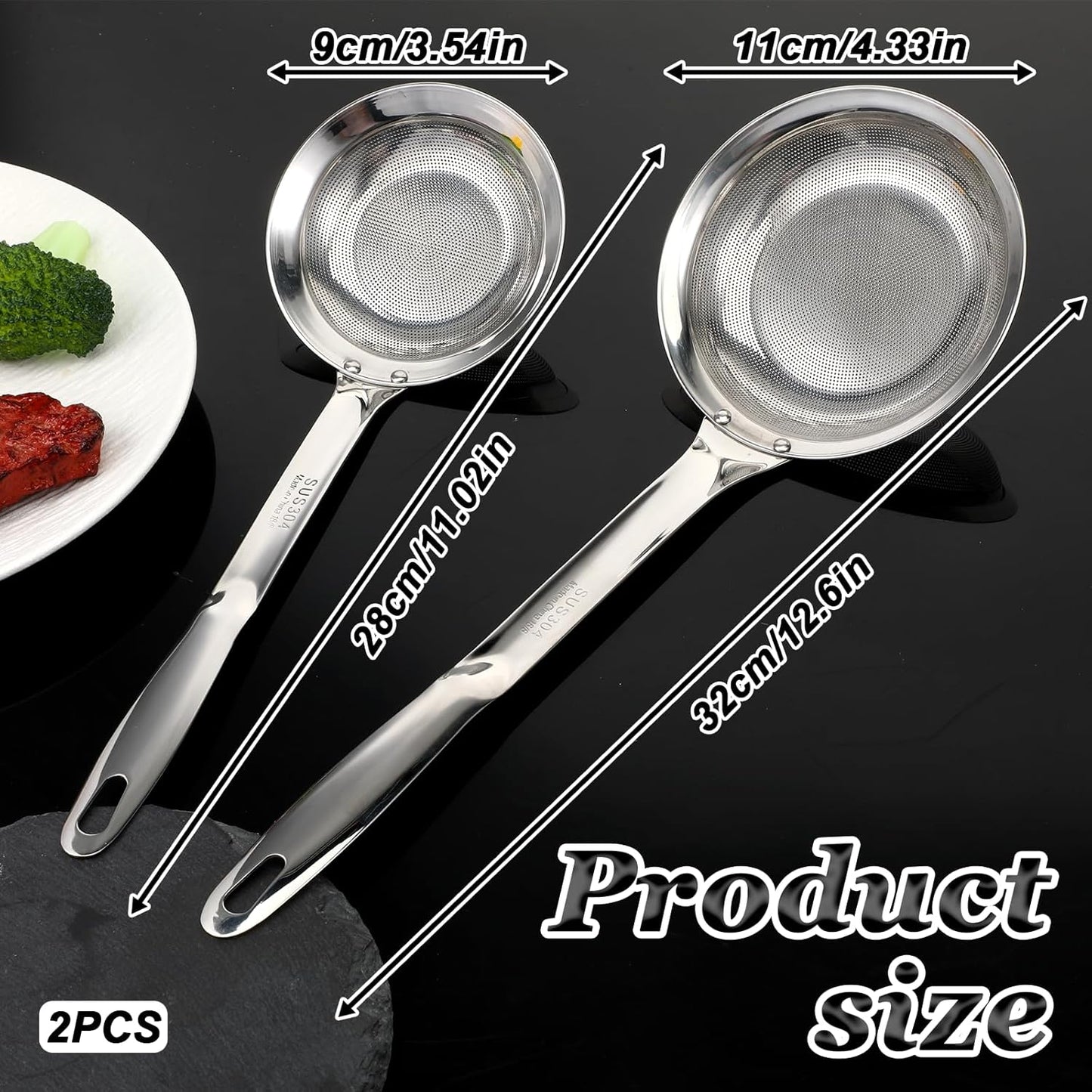 SUS304 Stainless Steel Fat Skimmer