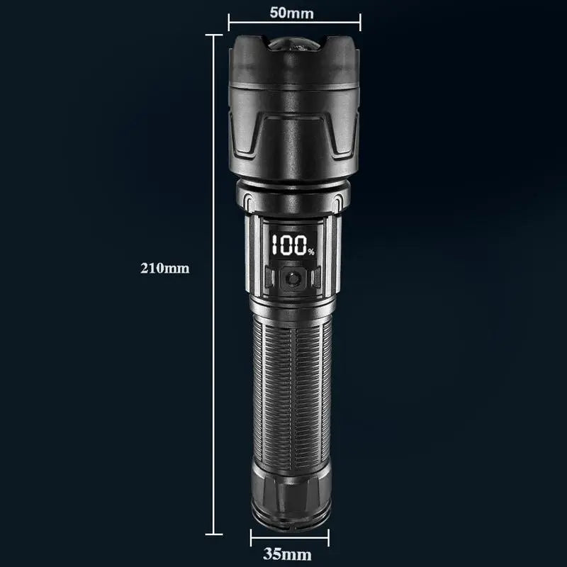 2-in-1 Strong Flashlight (Power Bank)