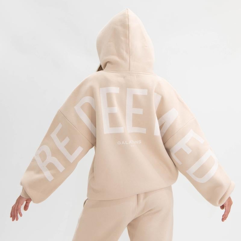 💕Hot sale 💖✝ Essential Hoodie | Oversized Christian Heavyweight Faith Sweatshirt