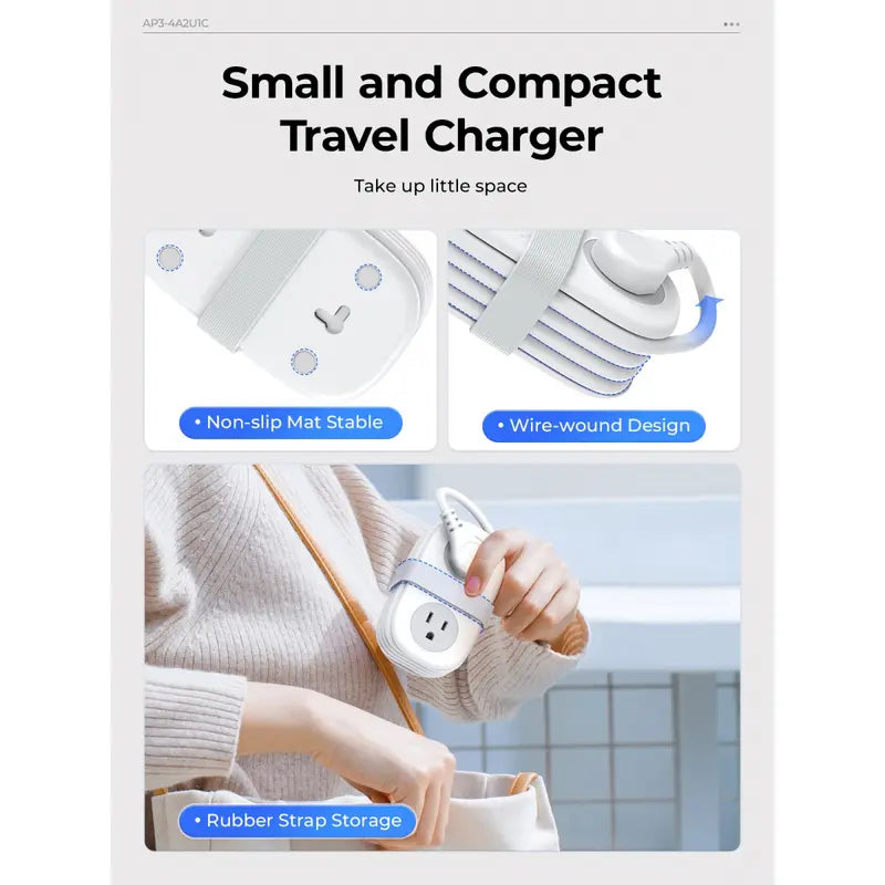 7 in 1 Travel Power Strip