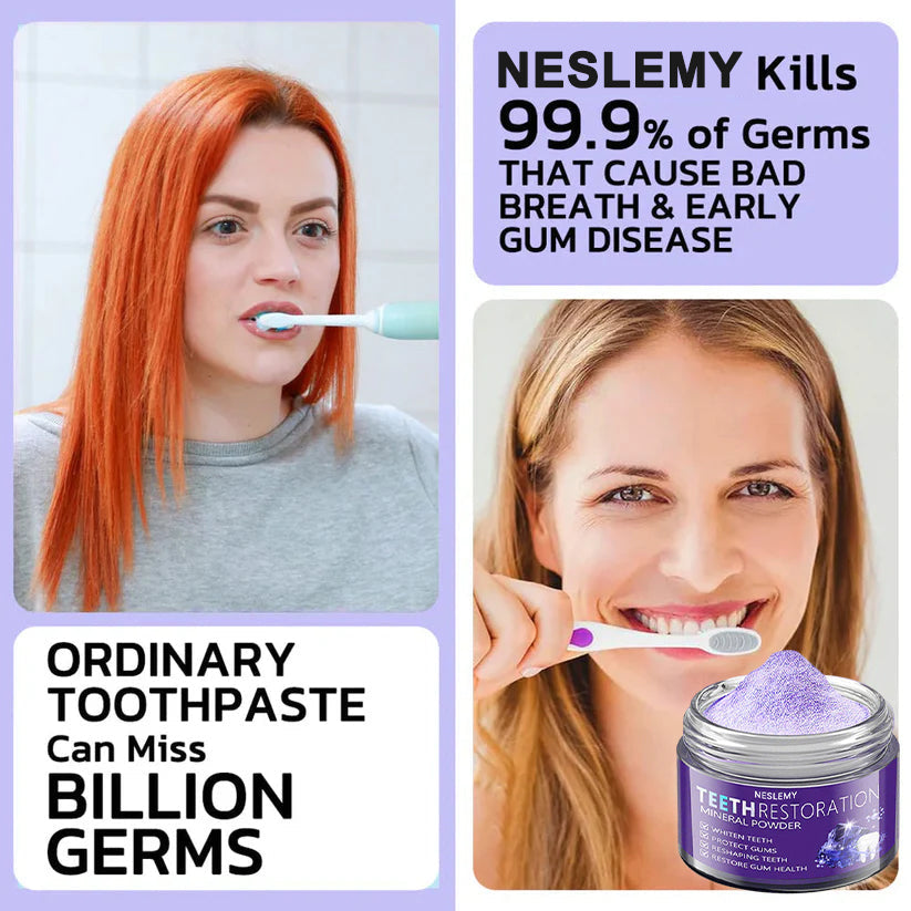 💰 60% OFF – TeethRestoration Mineral Powder ✨ ADA Approved & Dentist Recommended ✅