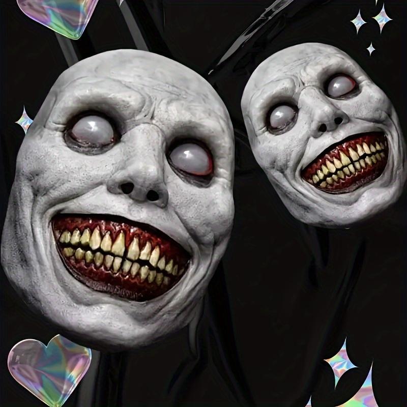 🏆Flash Sale⚡🎭 Scary Zombie Mask Set – The Ultimate Halloween Clown & Demon Costume Accessory!