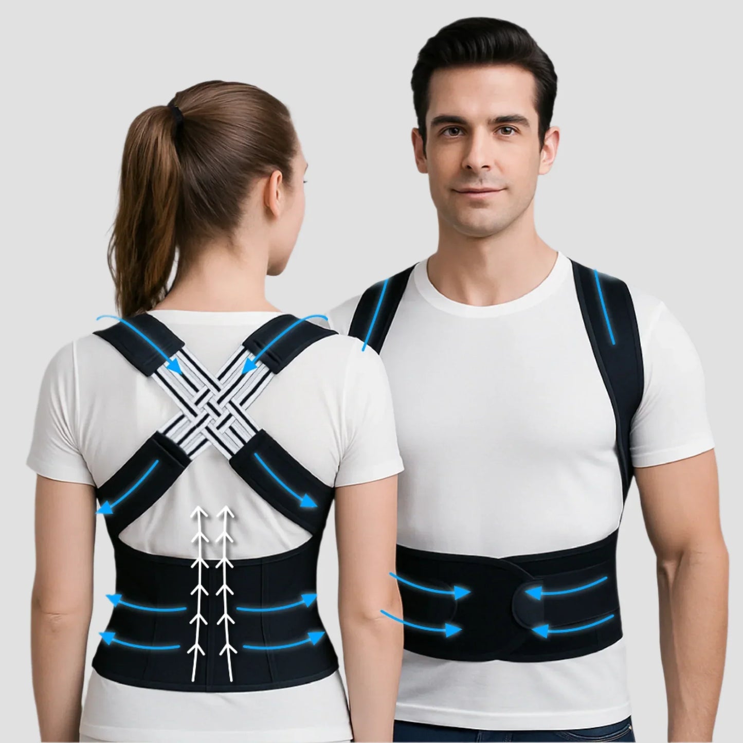 PlynkarPro™ - Unisex Chest Lift Posture Corrector for Everyday Support