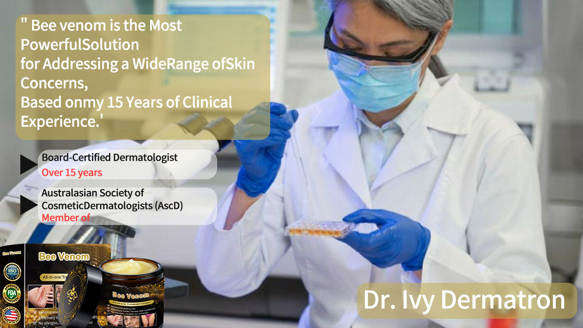 🔥FDA Approved: Bee Venom Skin Restoration Cream — 🔥Limited Time 80% OFF🔥