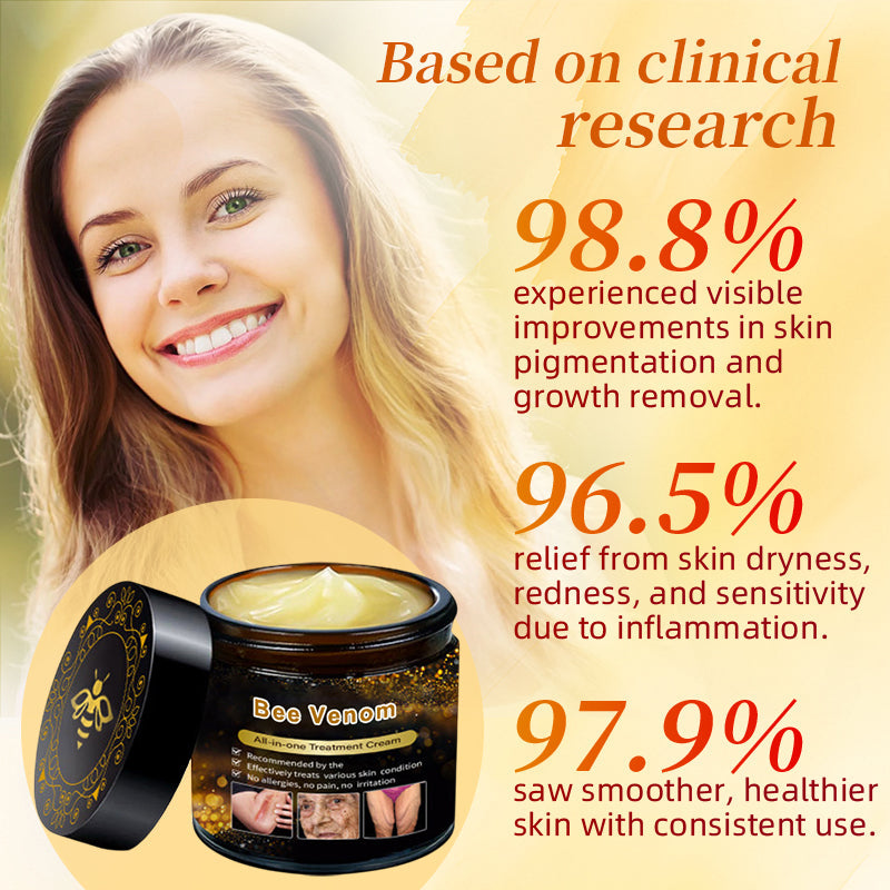 🔥FDA Approved: Bee Venom Skin Restoration Cream — 🔥Limited Time 80% OFF🔥