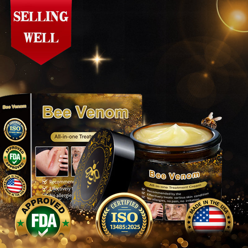 🔥FDA Approved: Bee Venom Skin Restoration Cream — 🔥Limited Time 80% OFF🔥