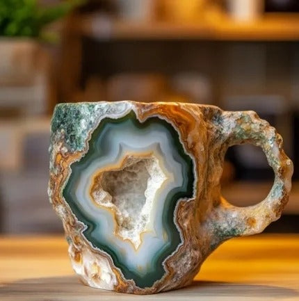 🔥2025 HOT SALE ✨️ New Mineral Crystal Coffee Mugs☕