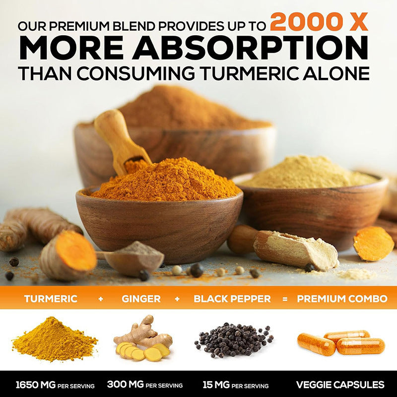🔥LAST DAY 49%OFF🔥Turmeric curcumin Supplement