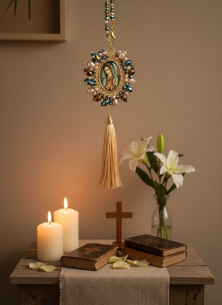 🌟Virgin of Guadalupe Tassel blessings