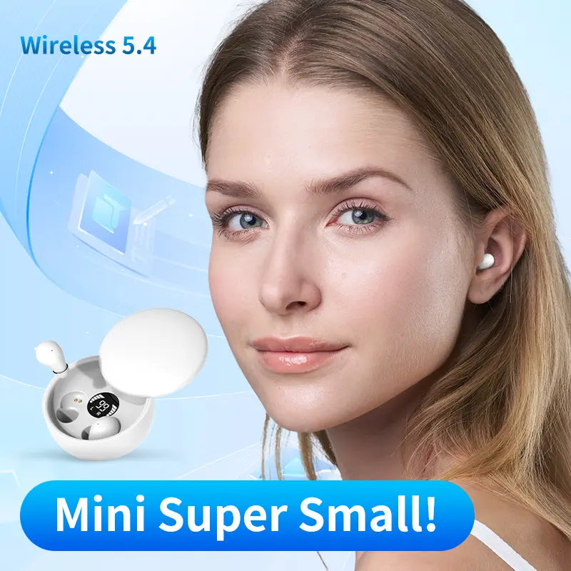 🎶Mini Invisible Bluetooth 5.4 Earbuds