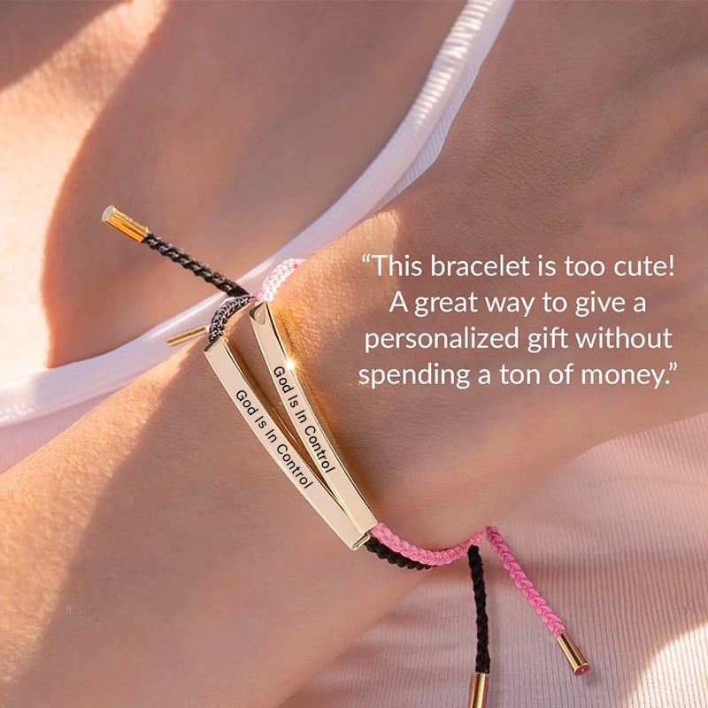 šāØ Inspire Bracelet āGod is in controlāš