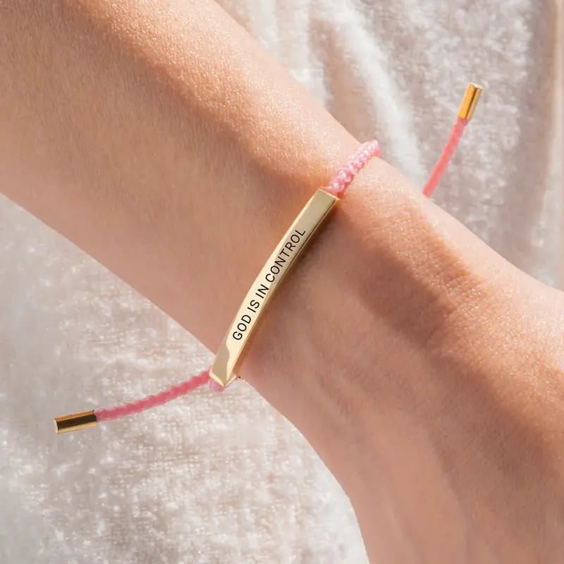šāØ Inspire Bracelet āGod is in controlāš