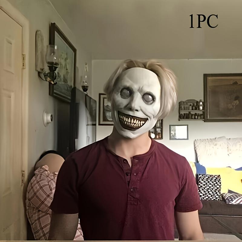 🏆Flash Sale⚡🎭 Scary Zombie Mask Set – The Ultimate Halloween Clown & Demon Costume Accessory!