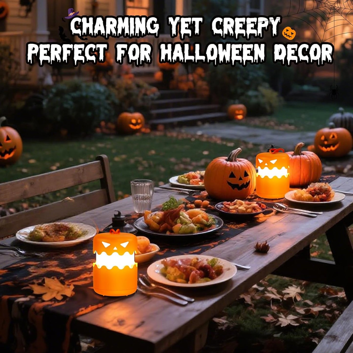 Halloween Pumpkin Lantern and Headlamp
