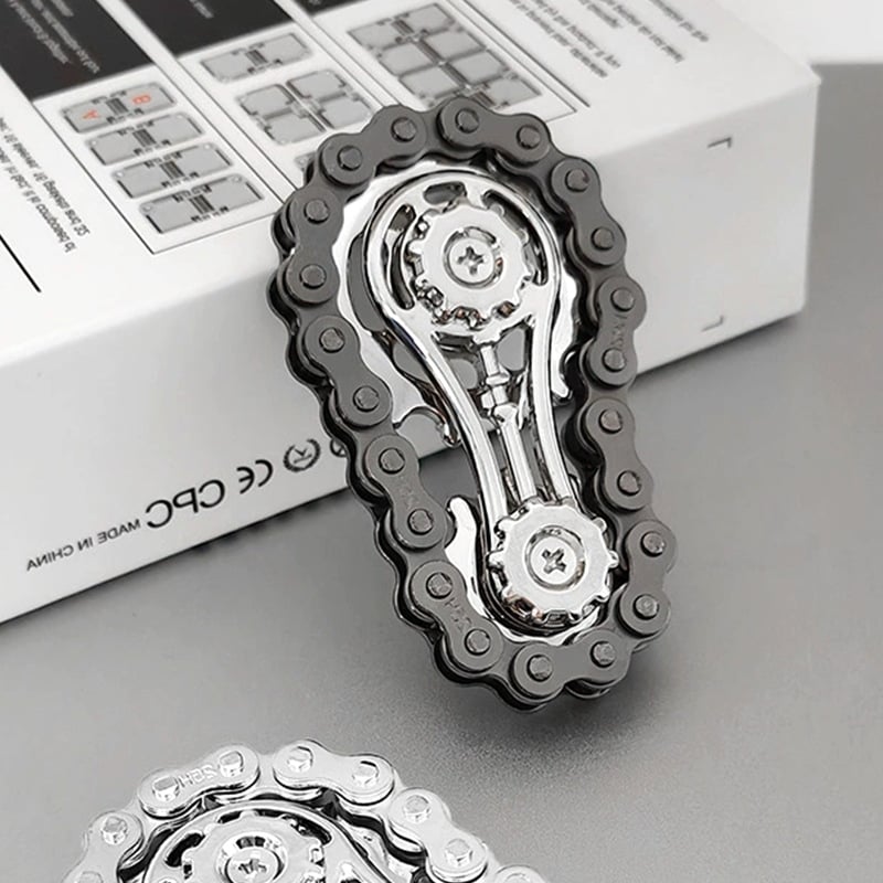 🔥Hot Sale 49% OFF🔥-Sprockets Bicycle Chain Fidget Spinner