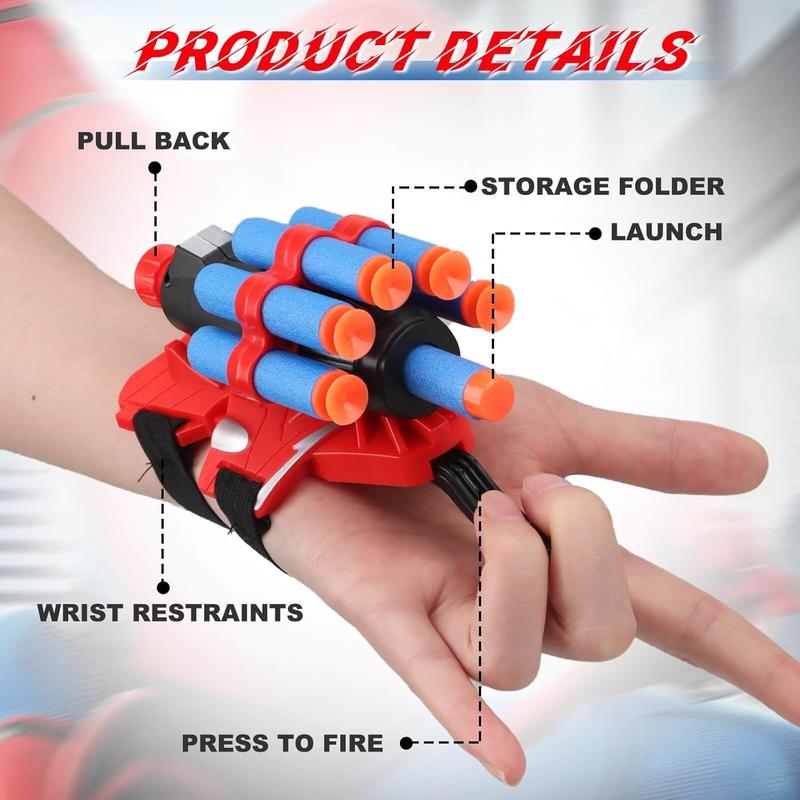 Web Slinger Toys with Glove Launcher